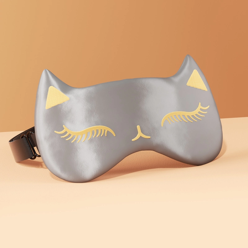 Warm Travel Breathable Cold and Hot Compress Double-Sided Silk Eye Mask