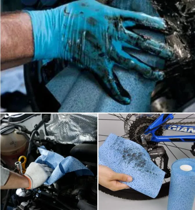 Meltblown Dust-Free Wipes Multi-Purpose Cleaning Nonwoven Wipes