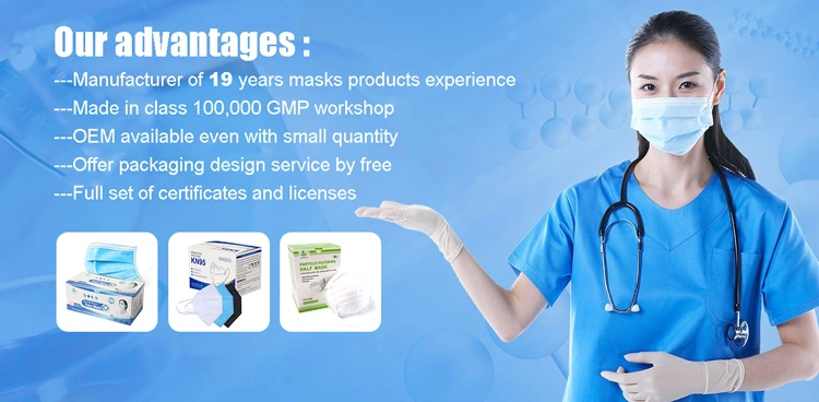 CE Surgical Mask En14683 Type Medical Iir Mascara Masc 3ply Isolation Disposable Face Mask Surgical Flat Face Mask