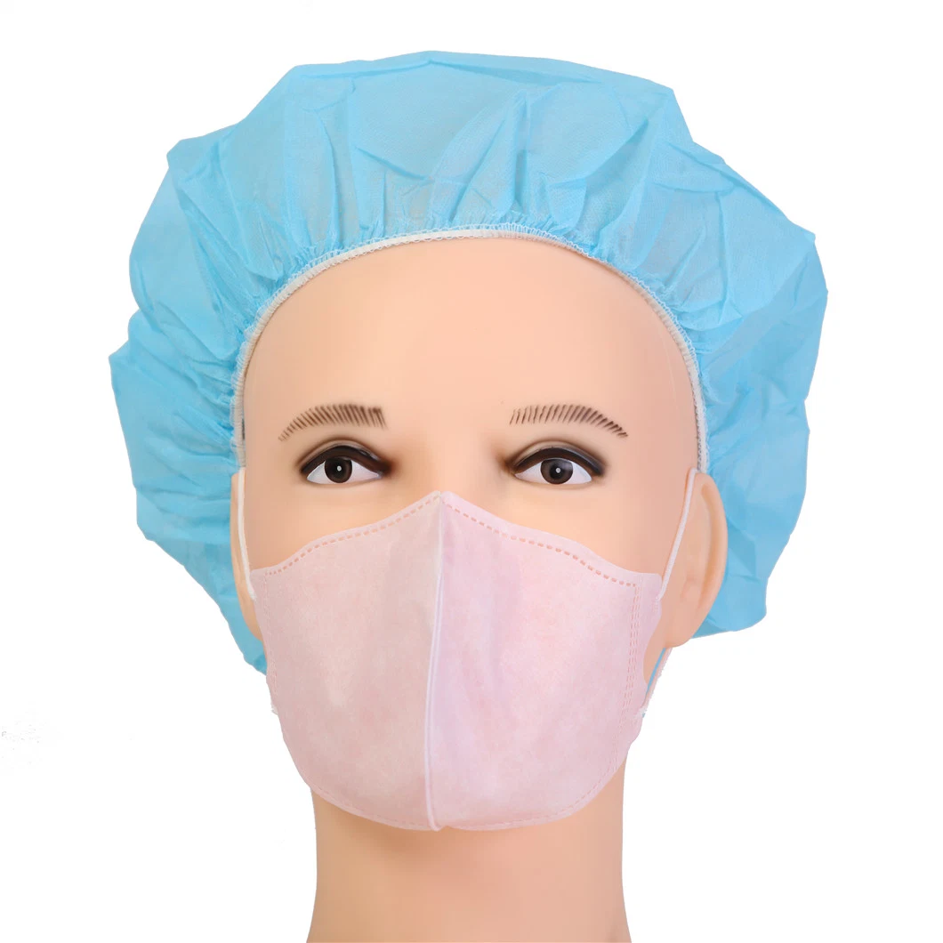 Breathable Nonwoven 3D Face Mask with Breathing Valve