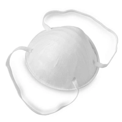 Maschera protettiva monouso a forma di tazza