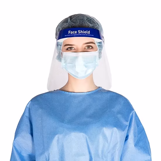 Maschera chirurgica monouso a 3 strati non tessuta monouso di tipo Iir all'ingrosso con maschera medica scudo